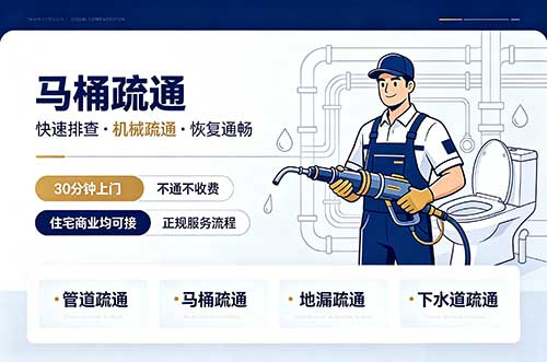 佳木斯马桶疏通