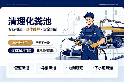 佳木斯清理化粪池